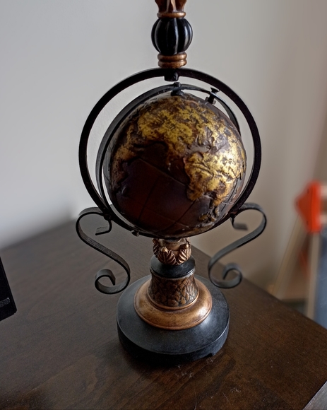 Rustic Globe Armillary Stand - Picture 3 of 5